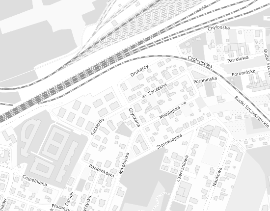 Mapa z adresem organizacji