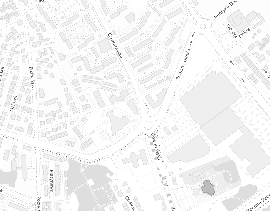 Mapa z adresem organizacji