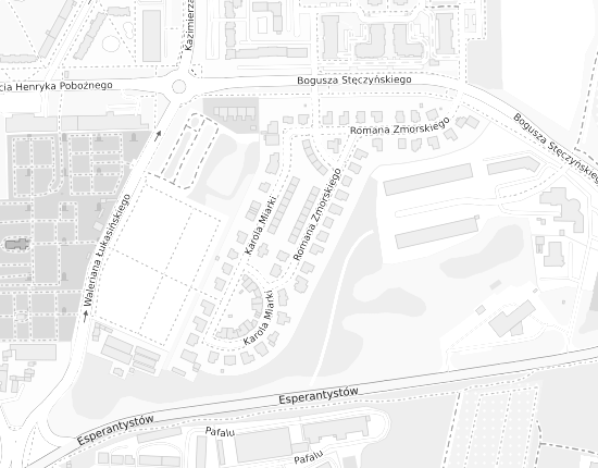 Mapa z adresem organizacji