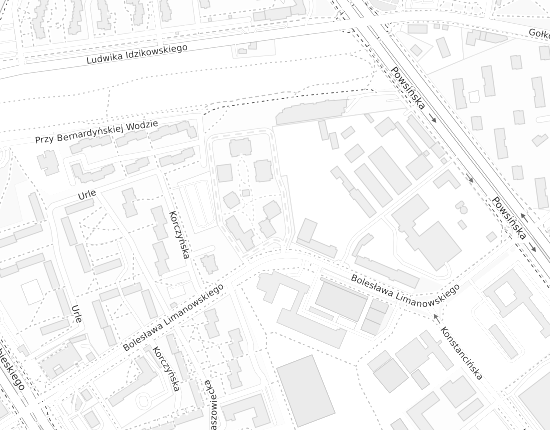 Mapa z adresem organizacji