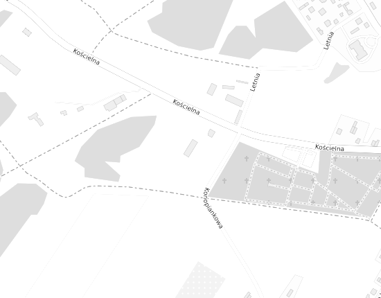 Mapa z adresem organizacji