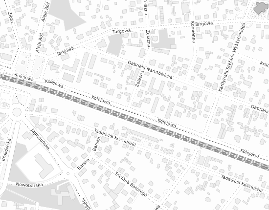 Mapa z adresem organizacji