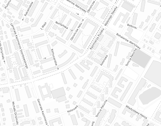 Mapa z adresem organizacji