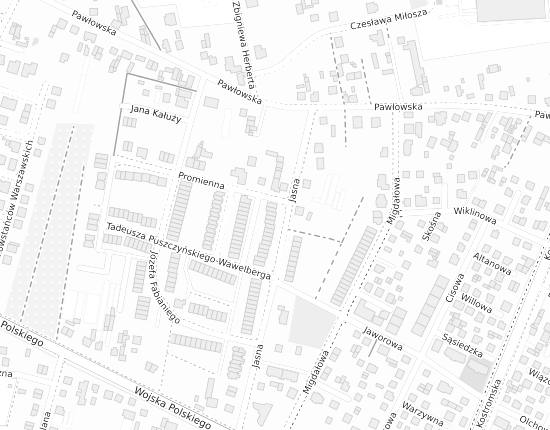 Mapa z adresem organizacji
