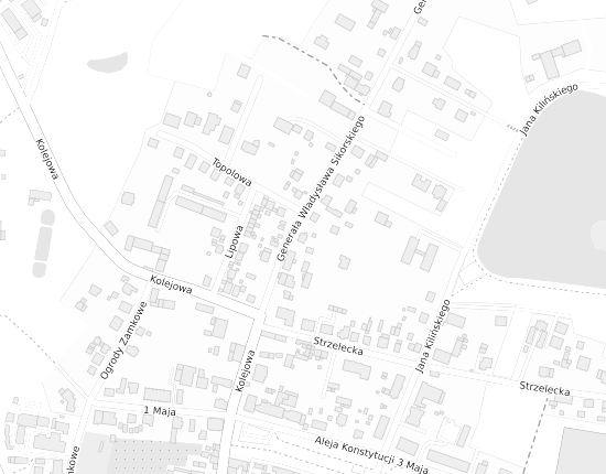 Mapa z adresem organizacji