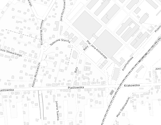 Mapa z adresem organizacji