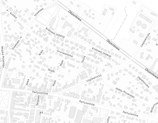 Mapa z adresem organizacji