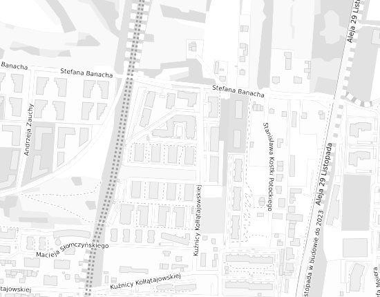 Mapa z adresem organizacji