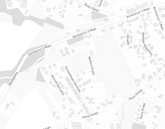 Mapa z adresem organizacji