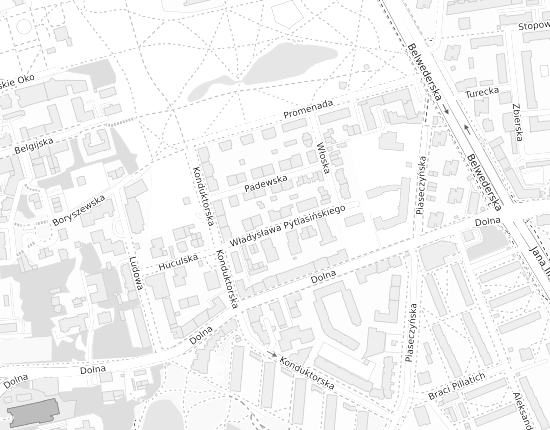 Mapa z adresem organizacji