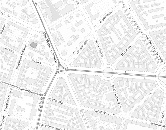 Mapa z adresem organizacji