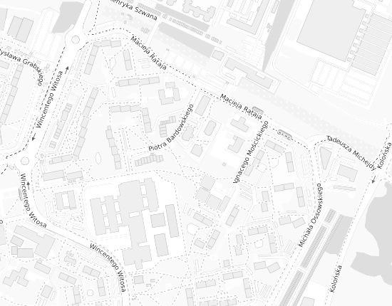 Mapa z adresem organizacji