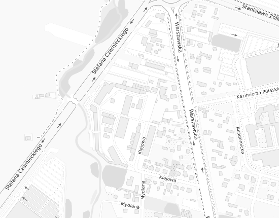 Mapa z adresem organizacji