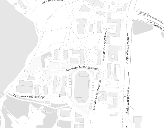 Mapa z adresem organizacji