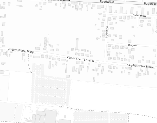Mapa z adresem organizacji
