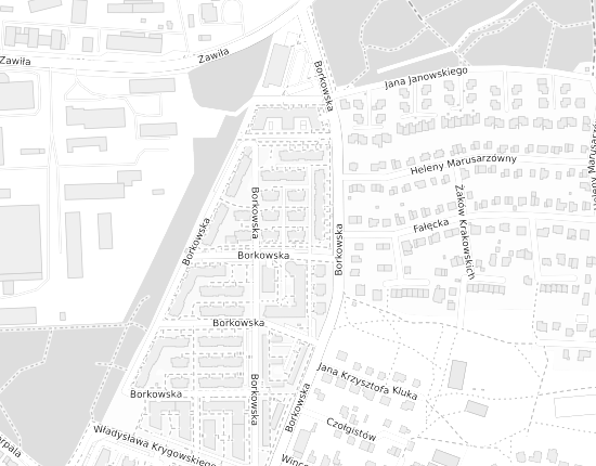 Mapa z adresem organizacji