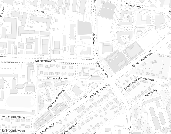 Mapa z adresem organizacji