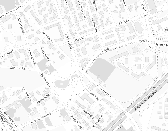 Mapa z adresem organizacji