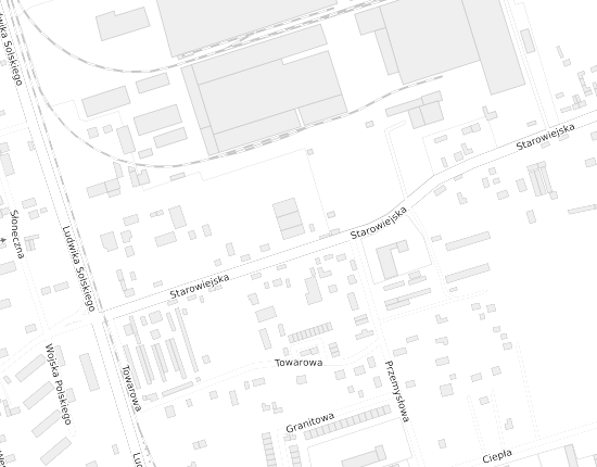 Mapa z adresem organizacji