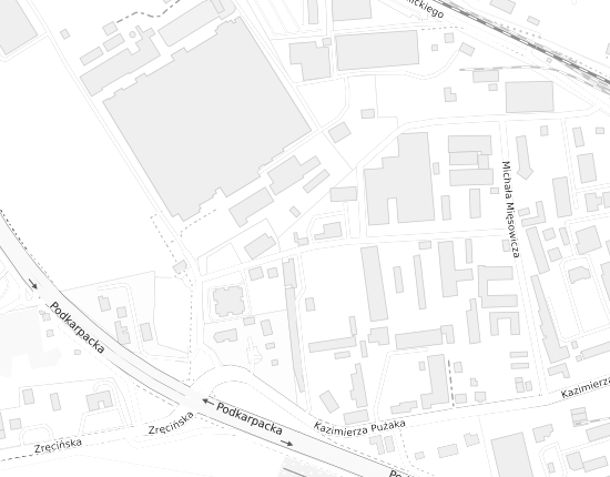 Mapa z adresem organizacji