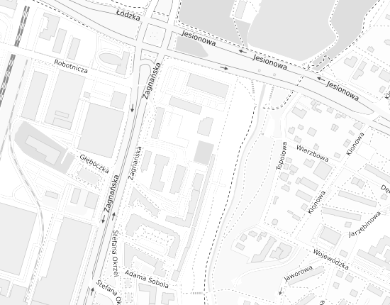 Mapa z adresem organizacji