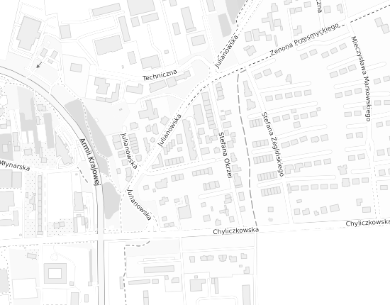 Mapa z adresem organizacji