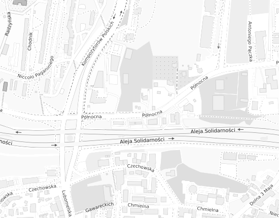 Mapa z adresem organizacji
