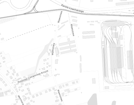Mapa z adresem organizacji