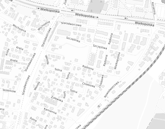 Mapa z adresem organizacji