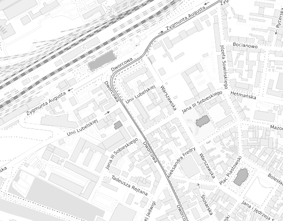 Mapa z adresem organizacji