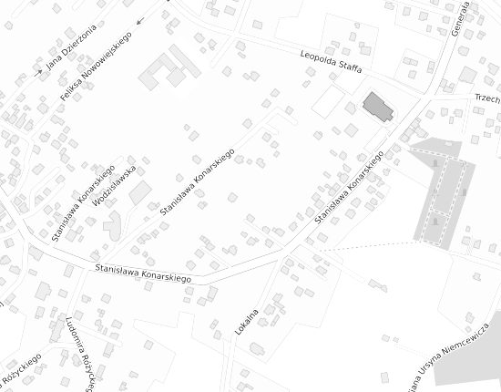 Mapa z adresem organizacji