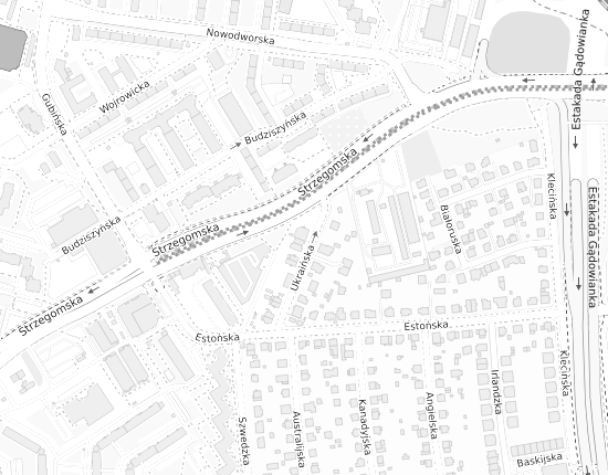 Mapa z adresem organizacji