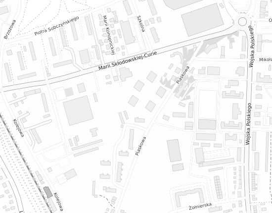 Mapa z adresem organizacji