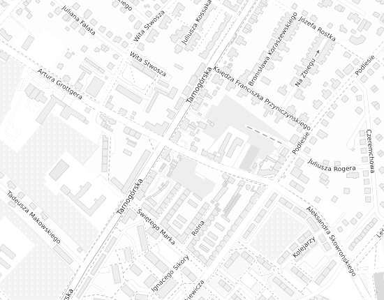 Mapa z adresem organizacji