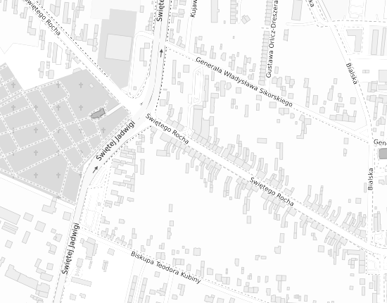 Mapa z adresem organizacji