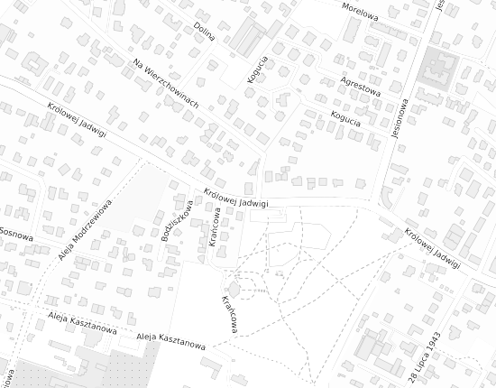 Mapa z adresem organizacji