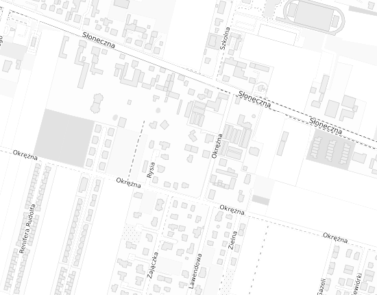Mapa z adresem organizacji