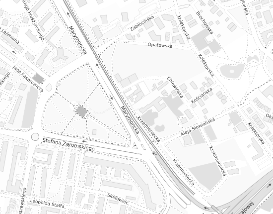 Mapa z adresem organizacji