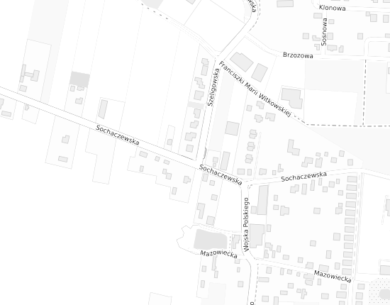 Mapa z adresem organizacji