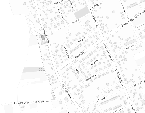 Mapa z adresem organizacji