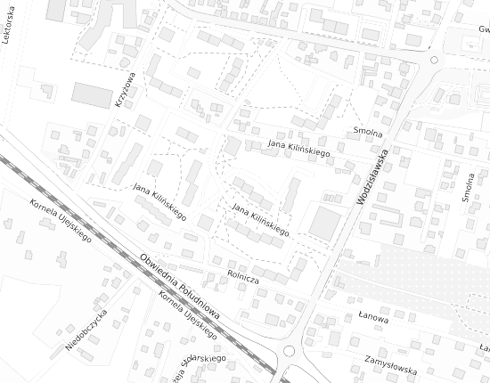 Mapa z adresem organizacji