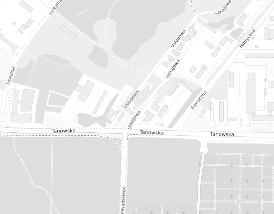 Mapa z adresem organizacji