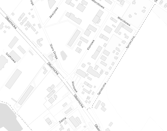 Mapa z adresem organizacji