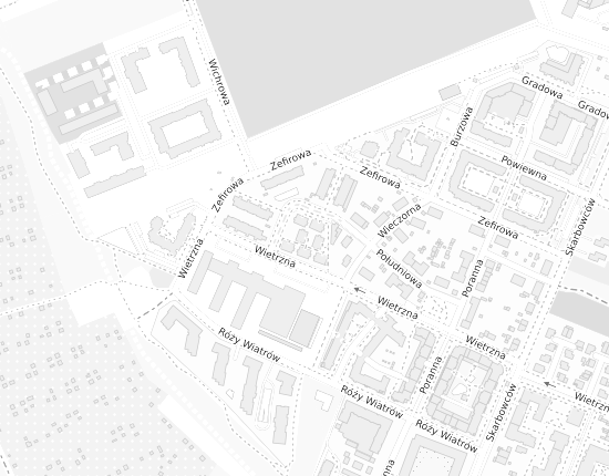 Mapa z adresem organizacji
