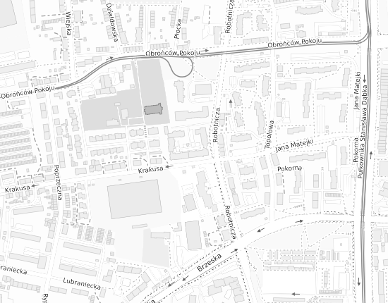 Mapa z adresem organizacji
