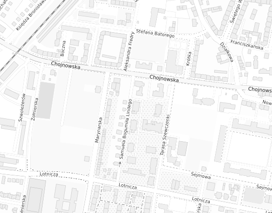 Mapa z adresem organizacji