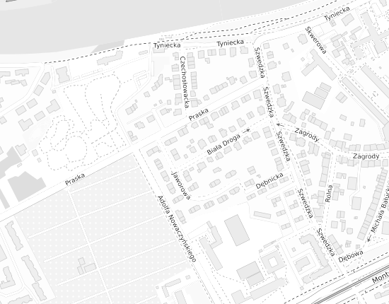 Mapa z adresem organizacji