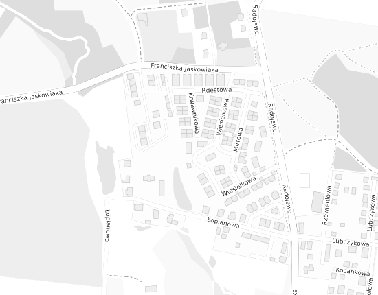 Mapa z adresem organizacji