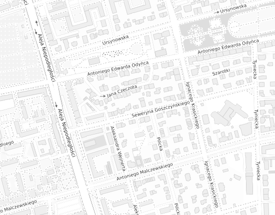 Mapa z adresem organizacji