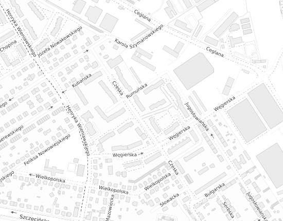 Mapa z adresem organizacji